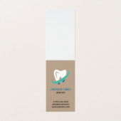 Tandarts Visitekaartjes (Buitenkant ongevouwen)