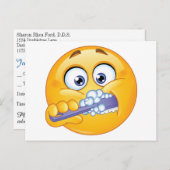 Tandartsherinnering Briefkaart - SRF (Voorkant / Achterkant)