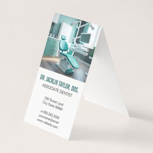 Tandartspraktijkstoel | Gezondheidszorg Kaart (Voorkant)