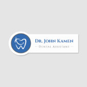 tandassistent | De Logo Teeth Naamplaatje (Voorkant)