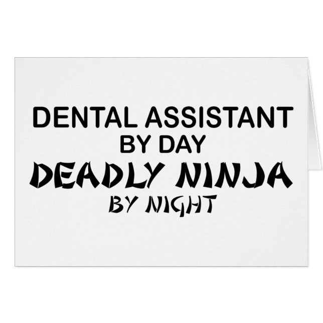 tandassistent Deadly Ninja (Voorkant Horizontaal)