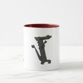 tandeloze dansende mok (Midden)