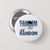 Tandem at Random Ronde Button 5,7 Cm (Voorkant /achterkant)