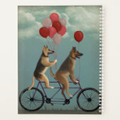 Tandem berger allemand (Dos)