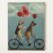 Tandem berger allemand (Dos)