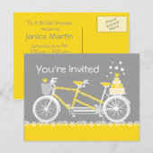 Tandem Bicycle Custom Doran Briefkaarten (Voorkant / Achterkant)