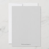 Tandem Bicycle Save the Date Cards (Achterkant)