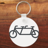 Tandem Bicycle Sleutelhanger (Voorkant)