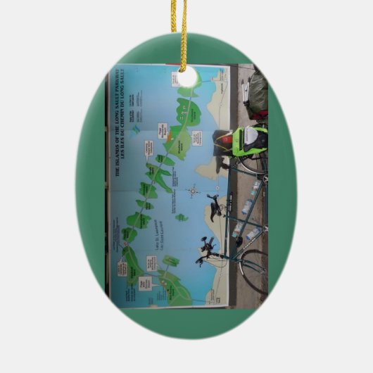 Tandem Bike Ornament (Achterkant)