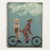 Tandem de caniche (Devant)