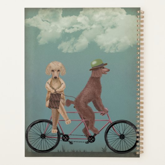 Tandem de caniche (Dos)