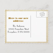  Tandem Fiets Bewegend Briefkaart (Achterkant)