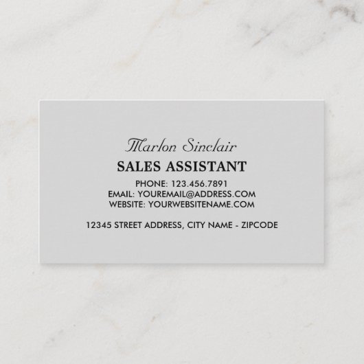 Tandem Fiets, Fietsen, Fietser Visitekaartje (Achterkant)