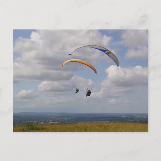 Tandem Gliding Briefkaart (Voorkant)