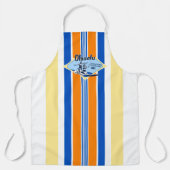 Tandem Surfing Hawaiian  Surf Design - Blue Schort (Voorkant)