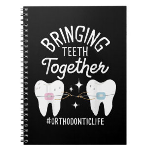 Tanden bij elkaar brengen - orthodontist notitieboek