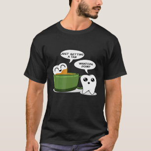 Tanden Bruinen Koffie - Grappige Tandarts Tandarts T-shirt