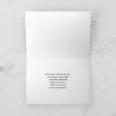 Tanden en gereedschap Tandheelkundig patroon Bedankkaart (Binnen)
