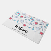 Tanden en Gereedschap Tandheelkundig Patroon Welko Deurmat (Schuin)