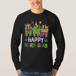 Tanden Jester Masker Tandheelkundige Hygiëne Geluk T-shirt