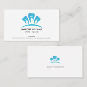 Tanden Logo | Tandheelkunde Visitekaartje (Voorkant / Achterkant)