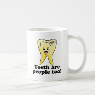 Tanden zijn ook mensen! koffiemok