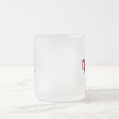 Tandenassistent met tandenborstel matglas koffiemok (Center)