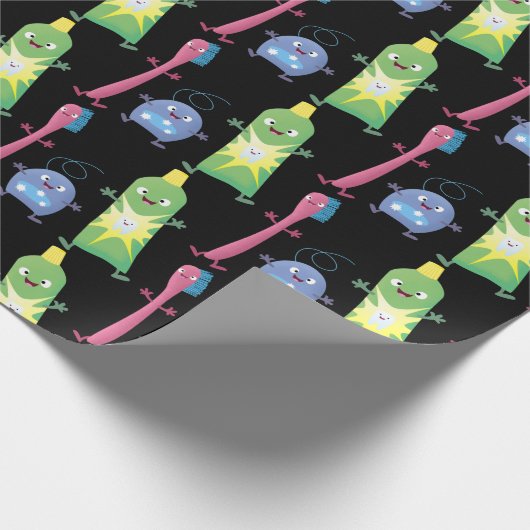 Tandenpasta tandpasta voor tandheelkundig gebruik cadeaupapier (Hoek)