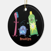 Tandenpasta tandpasta voor tandheelkundig gebruik keramisch ornament (Links)