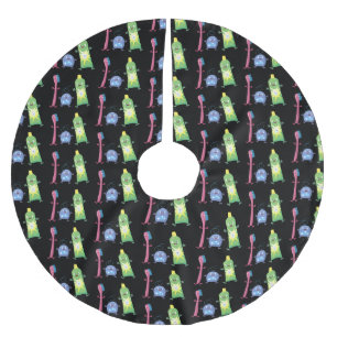 Tandenpasta tandpasta voor tandheelkundig gebruik  kerstboom rok