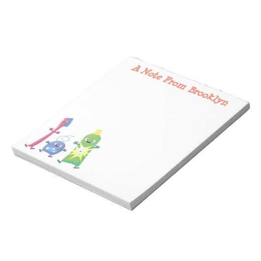 Tandenpasta tandpasta voor tandheelkundig gebruik notitieblok (Gedraaid)