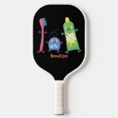 Tandenpasta tandpasta voor tandheelkundig gebruik pickleball paddle (Voorkant)