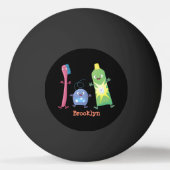 Tandenpasta tandpasta voor tandheelkundig gebruik  pingpongballen (Achterkant)