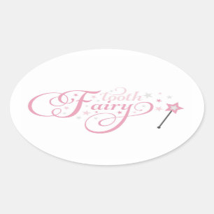 Tandfee Ovale Sticker