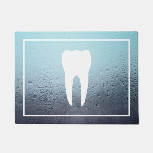 tandheelkantoor met waterhooi deurmat (Voorkant)