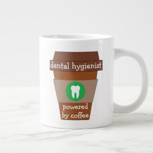  tandheelkundig apotheker met koffie extra grote beker
