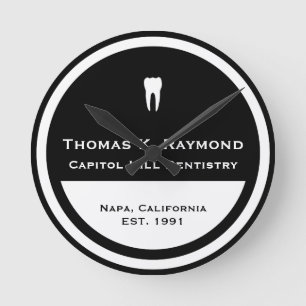 tandheelkundig kantoor ronde klok