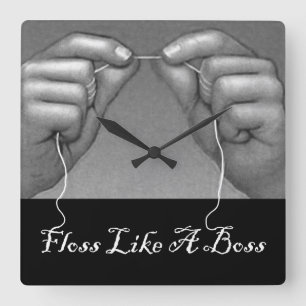 tandheelkundig kantoor vierkante klok