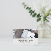 tandheelkundig kantoor visitekaartje (Staand voorkant)