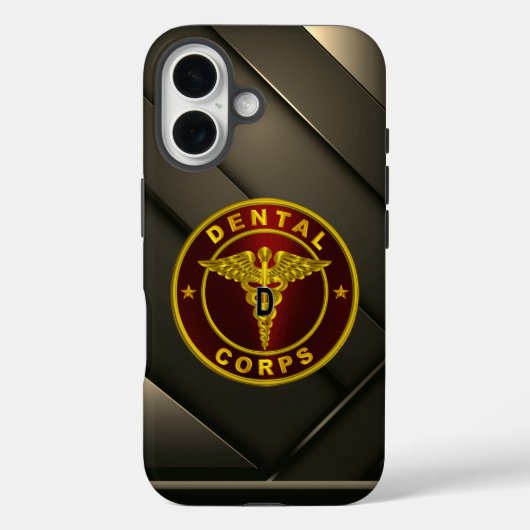 tandheelkundig korps Case-Mate iPhone case (Achterkant)
