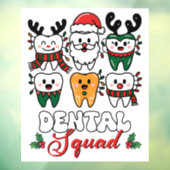 tandheelkundig plein raamsticker (Vel 3)