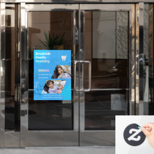 Tandheelkundig tandheelkundig Afbeelding aanpassen Raamsticker