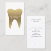 Tandheelkundig Visitekaartje (Voorkant / Achterkant)