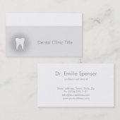 Tandheelkundig Visitekaartje (Voorkant / Achterkant)