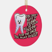 tandheelkundige apotheker keramisch ornament (Rechts)