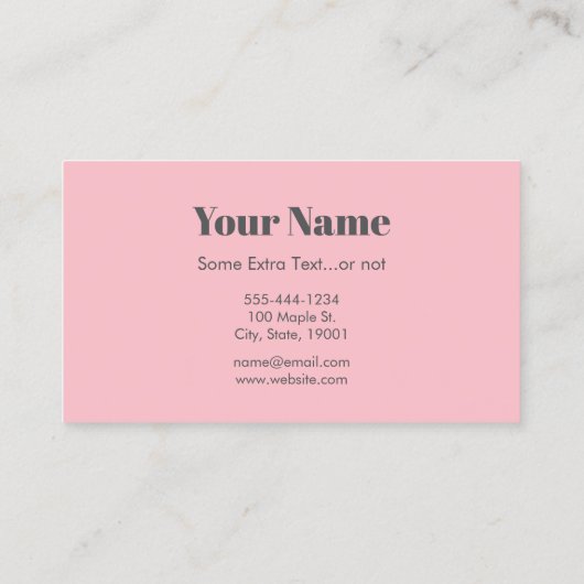 tandheelkundige apotheker - Retro tandheelkundige Visitekaartje (Achterkant)