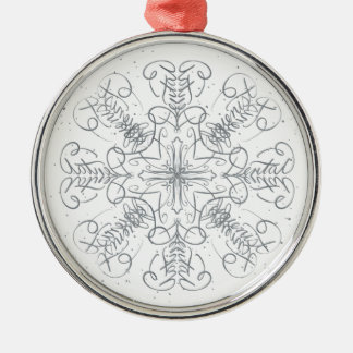 Tandheelkundige apotheker - Taakloopbaan Snowflake Metalen Ornament
