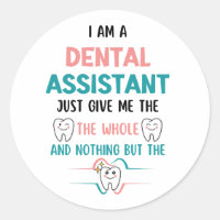 TANDHEELKUNDIGE ASSISTENT Grappig De hele tand