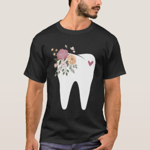 tandheelkundige assistent mondhygiënist tandheelku t-shirt