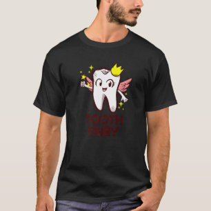 Tandheelkundige assistent tandheelkundige dentist  t-shirt